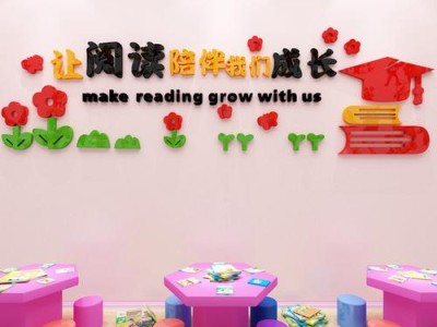 图书馆宣传装饰图案