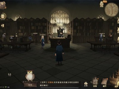 哈利波特进入图书馆也需要口令嘛