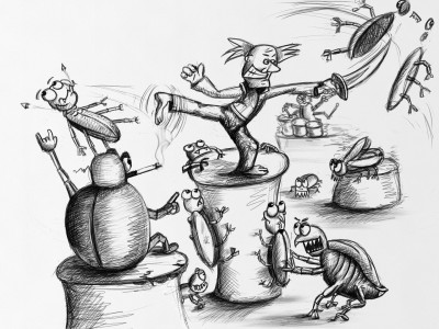 知识百科的书漫画，开启智慧之门的钥匙