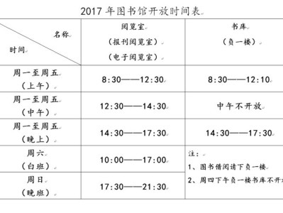 首都图书馆图书开放时间