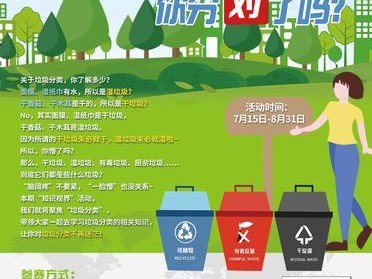 图书馆垃圾分类宣传语