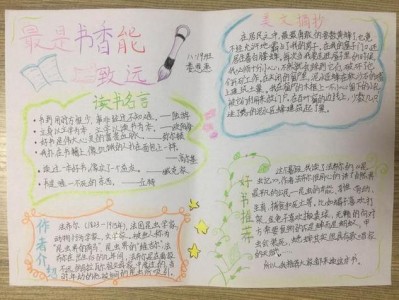 图书手抄报简约高清版