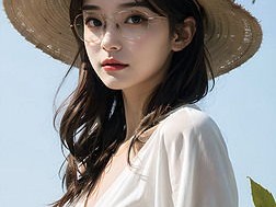 法式美女头像