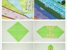 折纸站立的图画书小兔子
